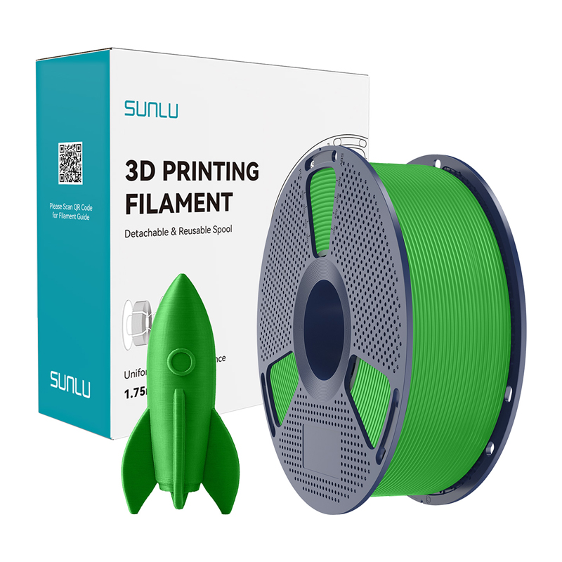 Filaments Sunlu PLA High-Speed zaļš