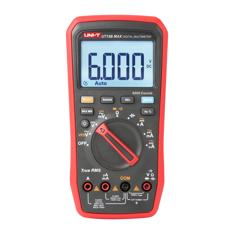Uni-T True RMS UT15B MAX digitālais multimetrs