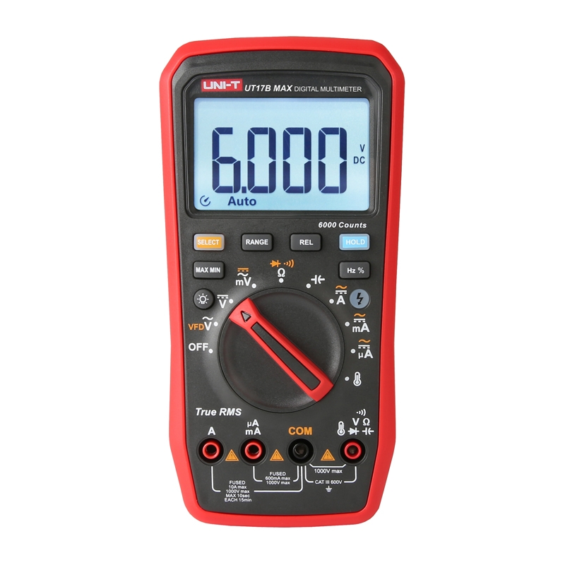 Uni-T True RMS UT17B MAX digitālais multimetrs