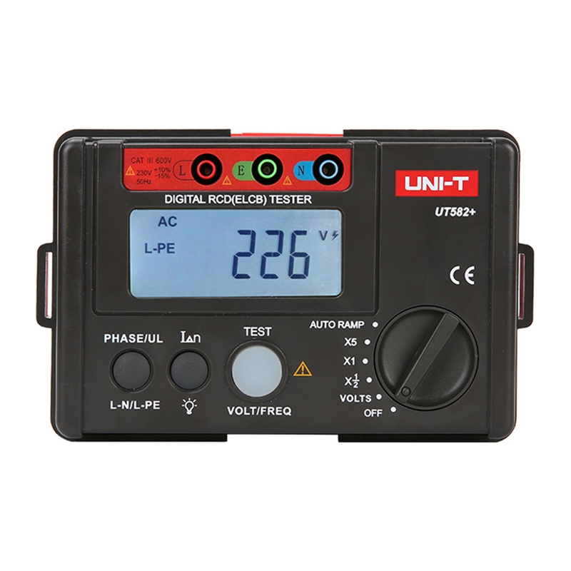 RCD testeris Uni-T UT582+