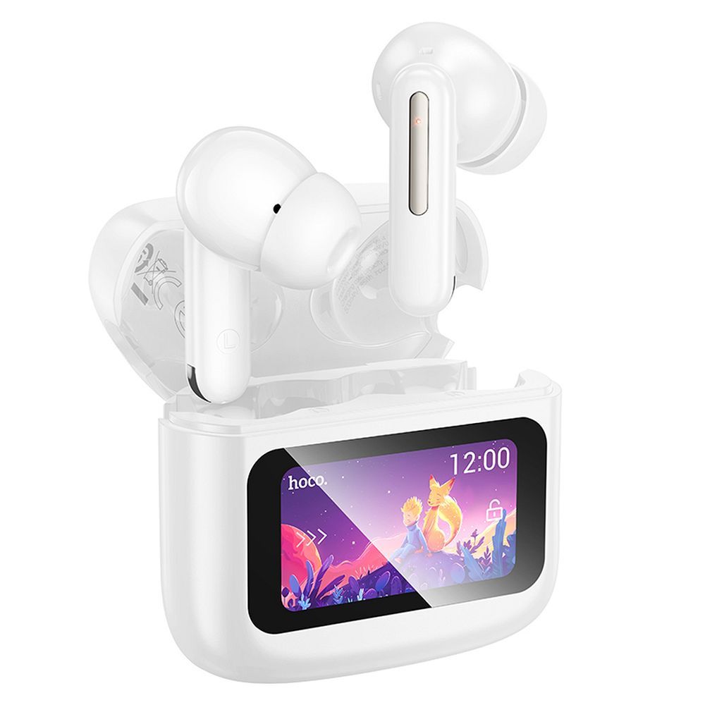 Ultra Clear 1 mm maciņš Wireless headphones Hoco EQ14, caurspīdīgs