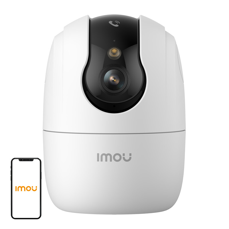 IP kamera Imou Ranger 2C Pro IPC-S2CP-5R1S, 5MP, Wi-Fi, iekštelpu, melna/balta