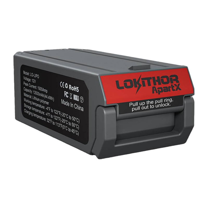 ApartX 1500Ah 44.4Wh LiPo akumulators
