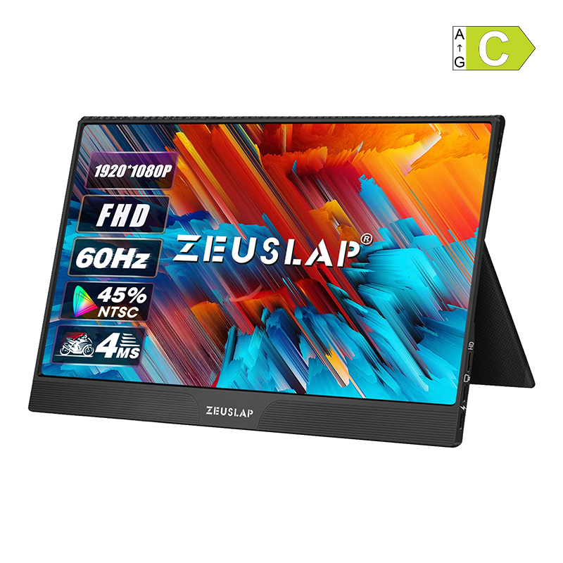 ZEUSLAP Z15ST portatīvais monitors ar 15.6" skārienekrānu