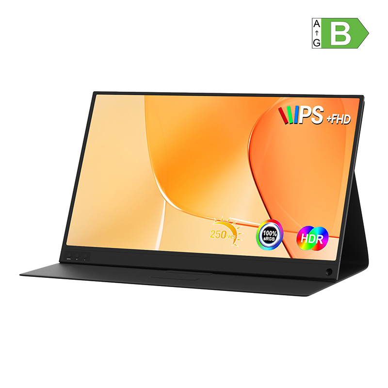 ZEUSLAP P15AT portatīvais monitors ar 15.6" skārienekrānu