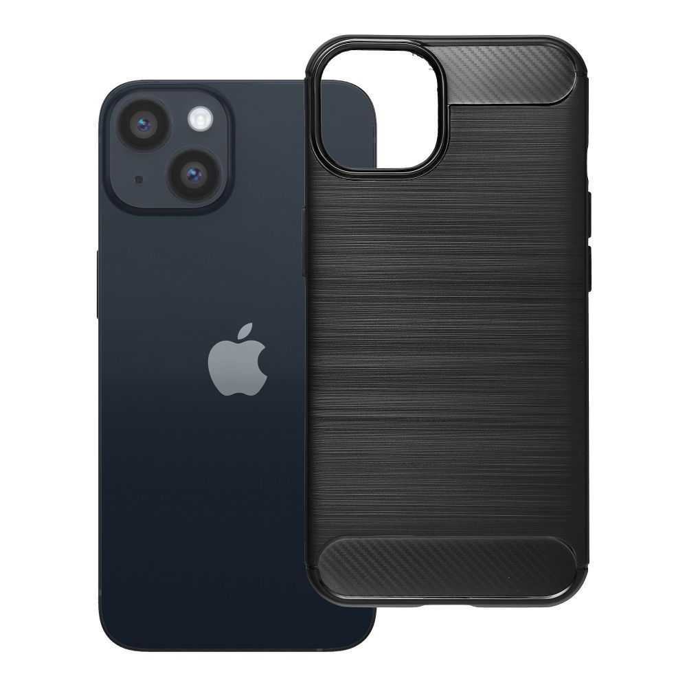 Maciņš IPHONE 14 Carbon 2.0 melns