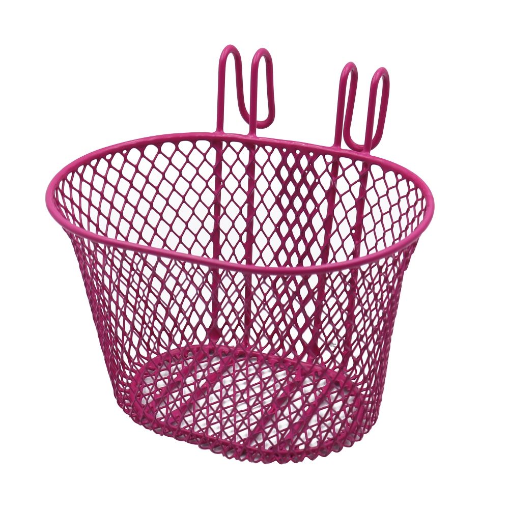 Priekšējais velosipēda grozs, FSBKT-059T, rozā