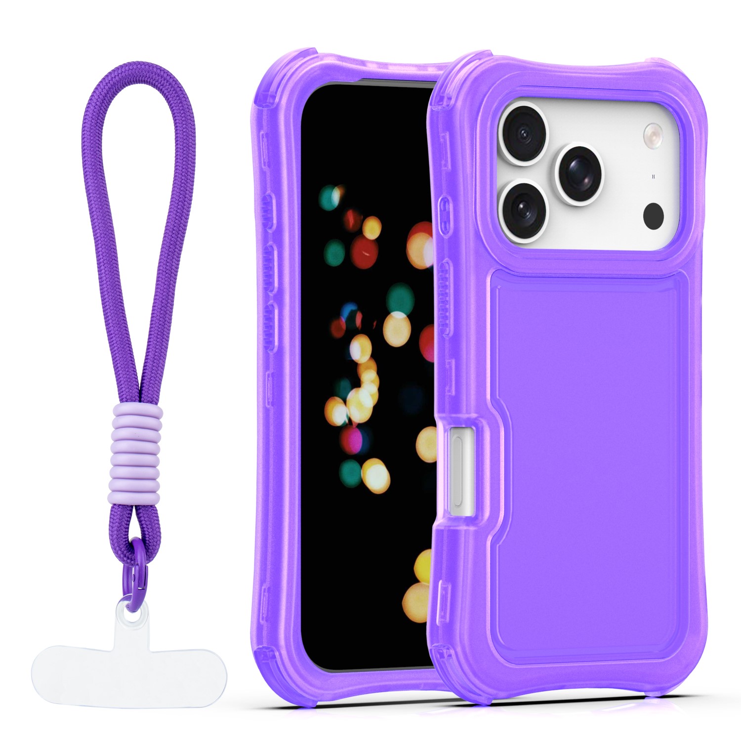 Safepop чехол с ремешком для iPhone 17 Pro Max 6,9" фиолетовый
