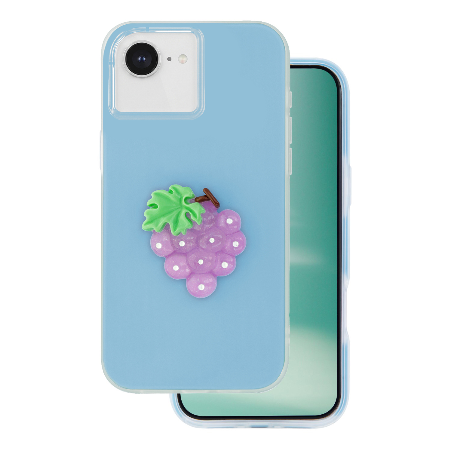 Fruit 2in1 maciņš paredzēts iPhone 16e / 17e zils