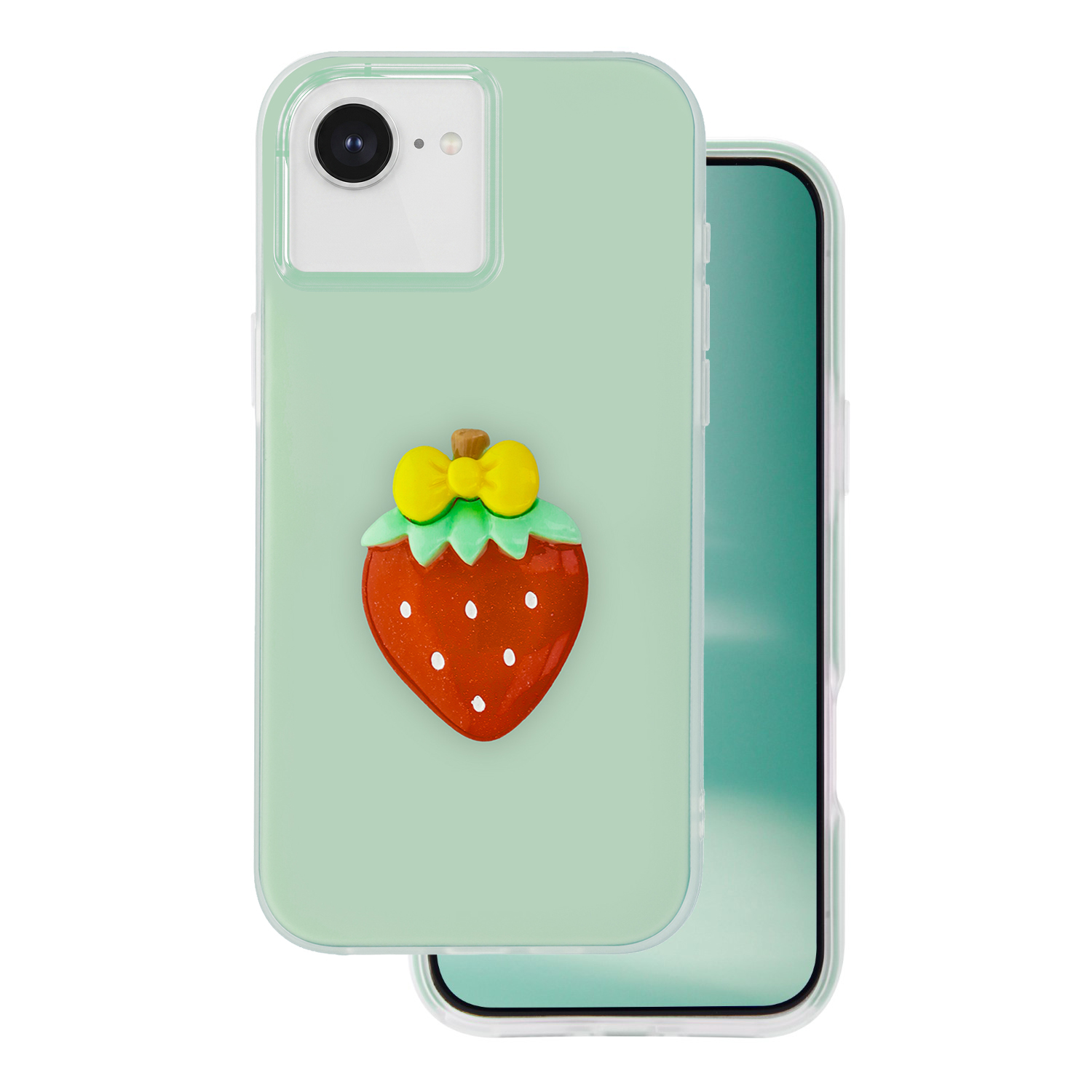 Fruit 2in1 maciņš priekš iPhone 16e / 17e zaļš