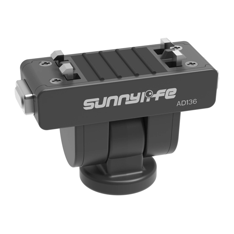 Sunnylife 1/4" ātrās atbrīvošanas adapteris ar 180° rotāciju Insta360 X4 Air / X5 / Ace Pro 2 / 1 / Ace