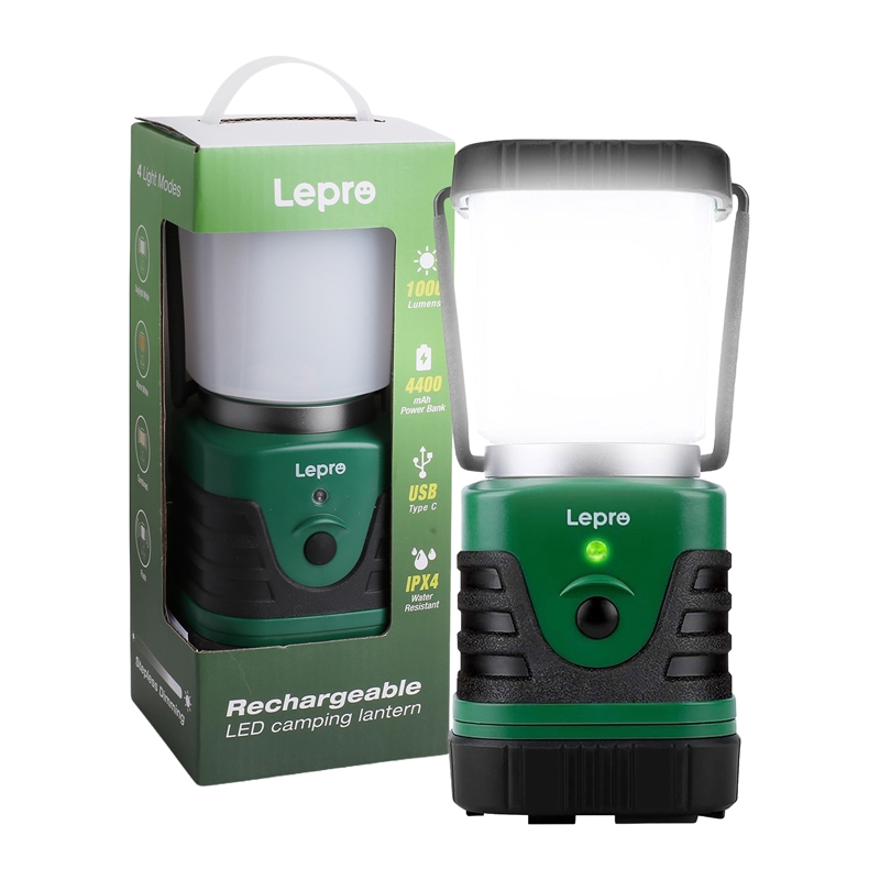 Кемпинговая лампа LEPRO 3300008, 1000 lm, 3600 mAh