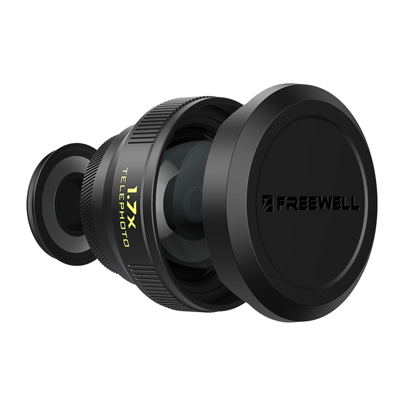 Freewell 1.7x viedtālruņa teleobjektīvs, 17mm stiprinājums