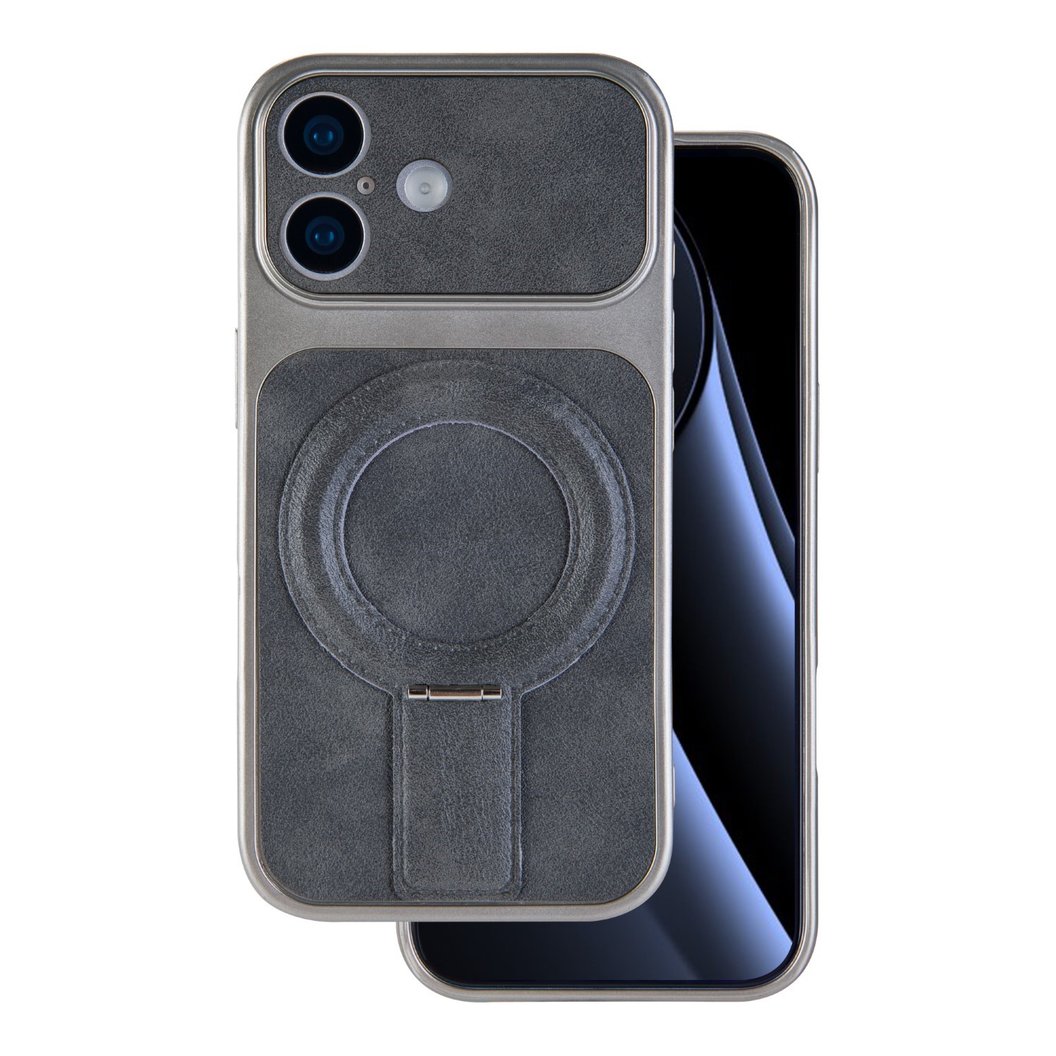Luxgrip Mag maciņš iPhone 17 6,3", pelēks