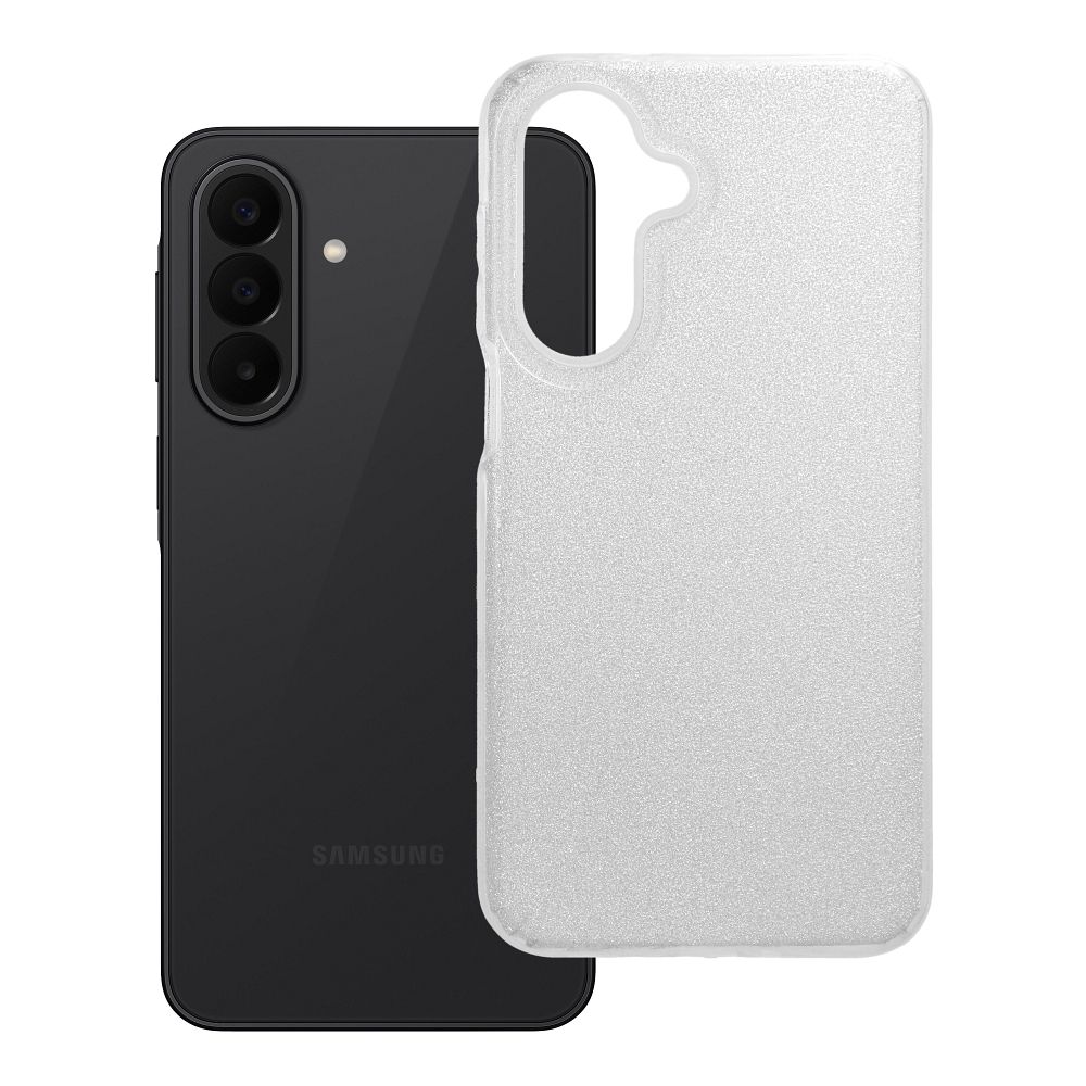 Maciņš Samsung A27 5G Shining sudraba krāsā