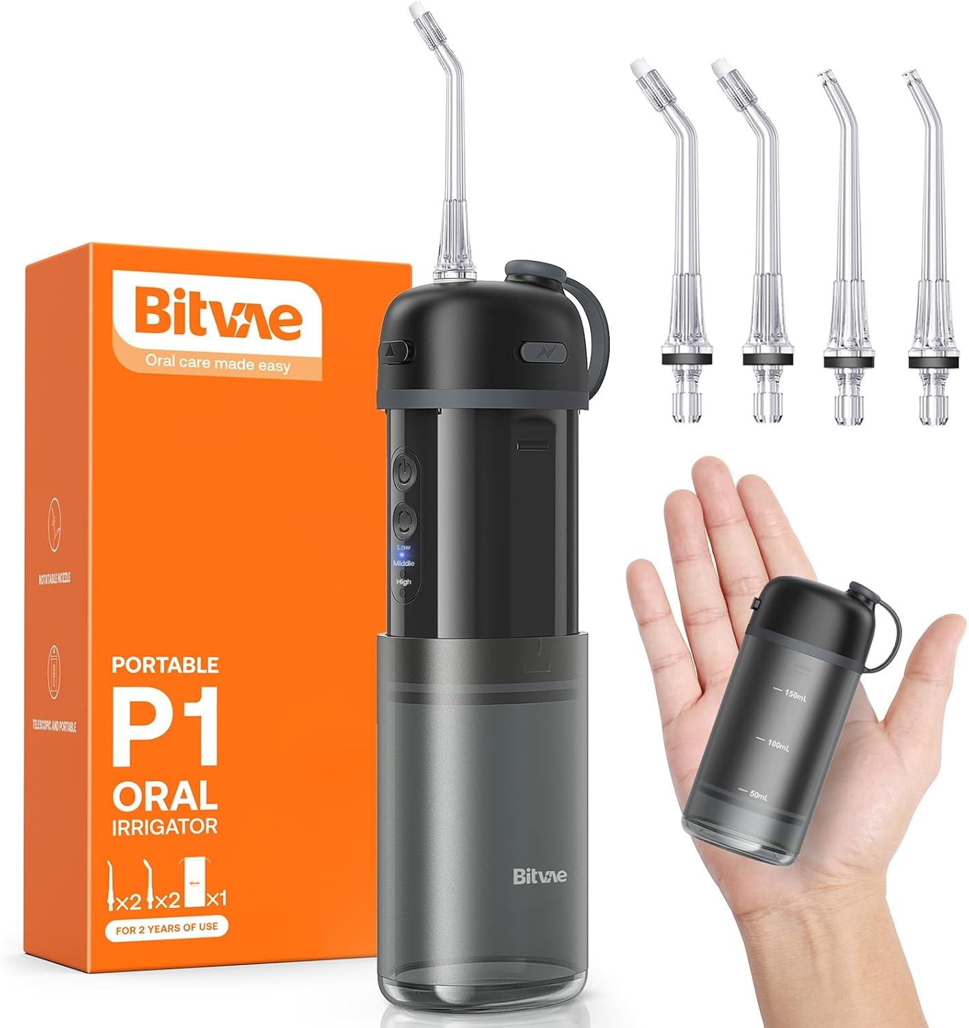 Irigators Bitvae P1 melns
