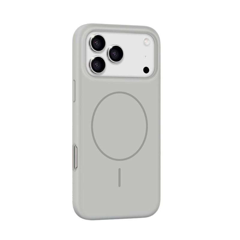Maciņš X-Level Fluid Skin MagSafe Apple iPhone 16 pelēks