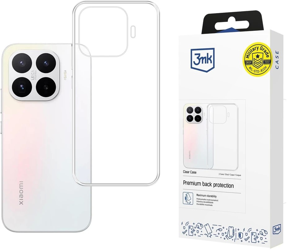 Maciņš 3mk Clear Case 1,2mm Xiaomi 17T Pro