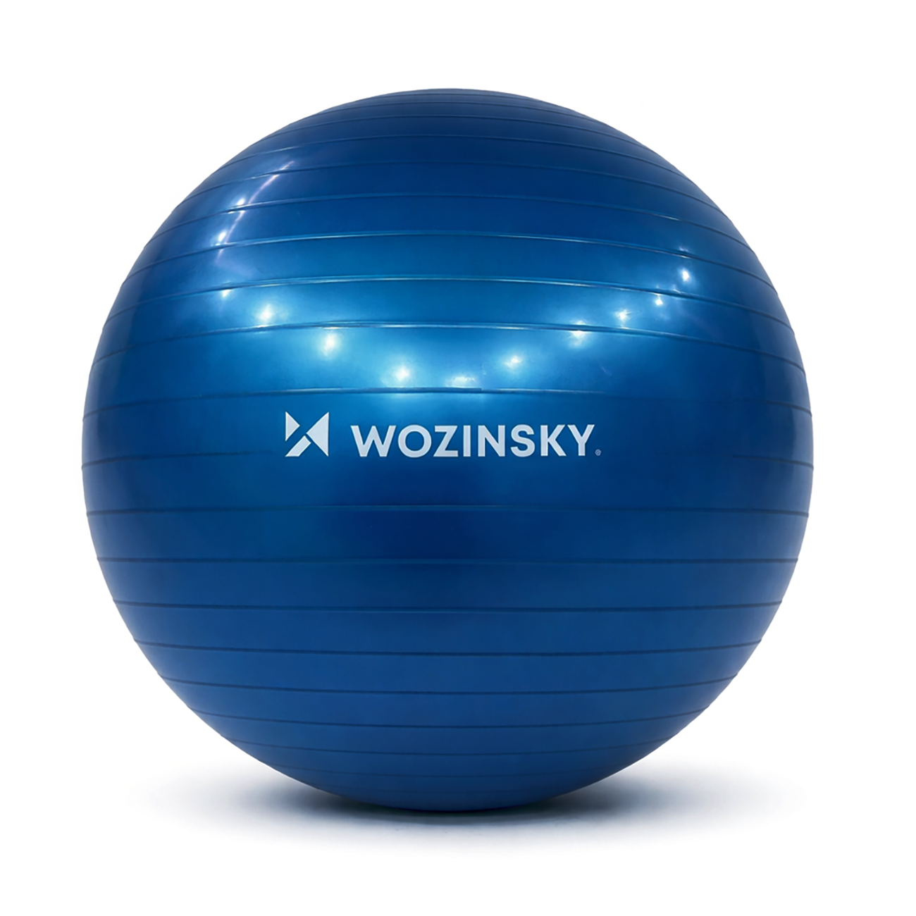 Wozinsky WGB65BL vingrošanas bumba, 65 cm - zila