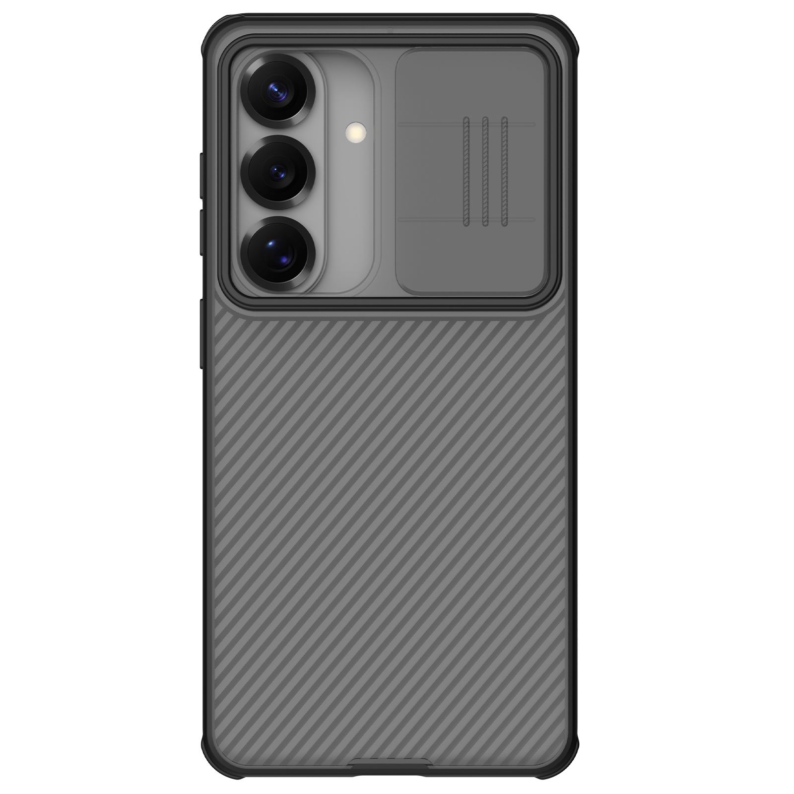 Nillkin CamShield Pro maciņš Samsung Galaxy S26 caurspīdīgs melns