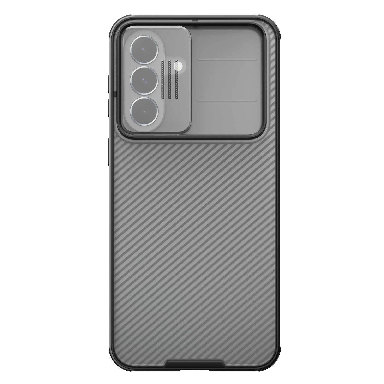 Nillkin CamShield Pro maciņš Samsung Galaxy A37 5G caurspīdīgs melns
