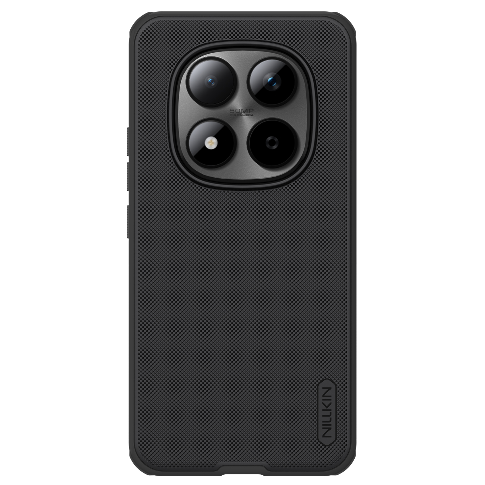 Nillkin Super Frosted Shield Pro maciņš Xiaomi Redmi Note 15 Pro+ 5G/Poco M8 Pro 5G melns
