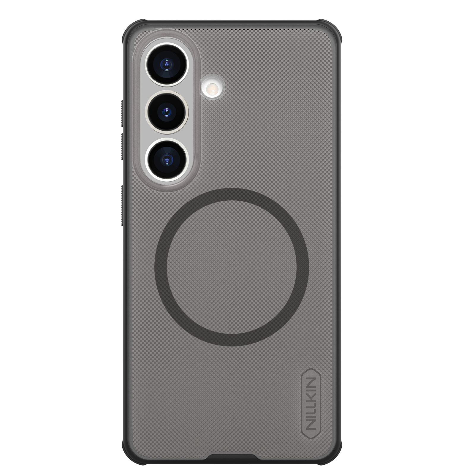 Nillkin Super Frosted Shield Pro magnētisks maciņš Xiaomi Redmi Note 15 Pro+ 5G/Poco M8 Pro 5G caurspīdīgs melns