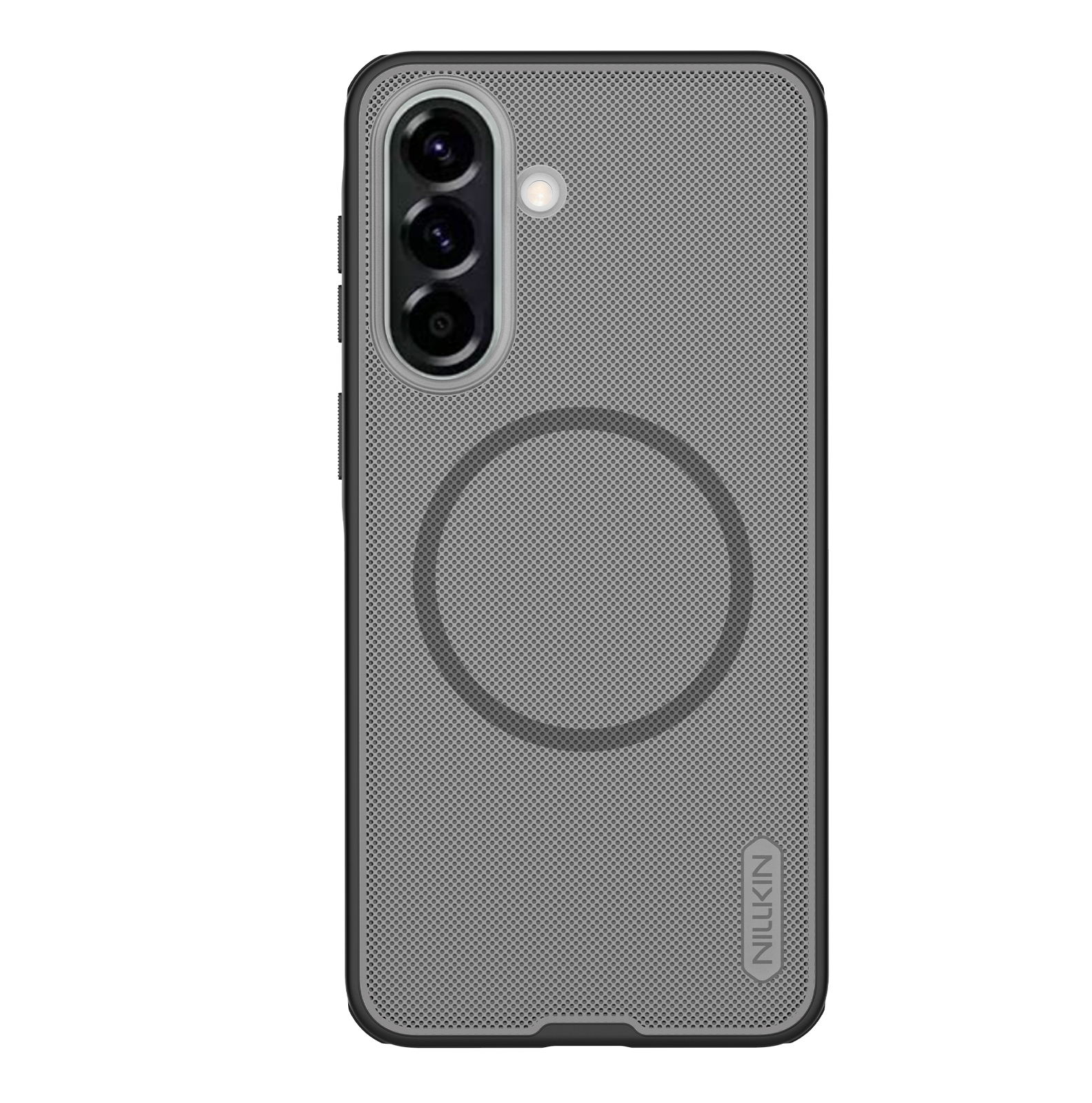 Nillkin Super Frosted Shield Pro magnētisks maciņš Samsung Galaxy A57 5G caurspīdīgs melns