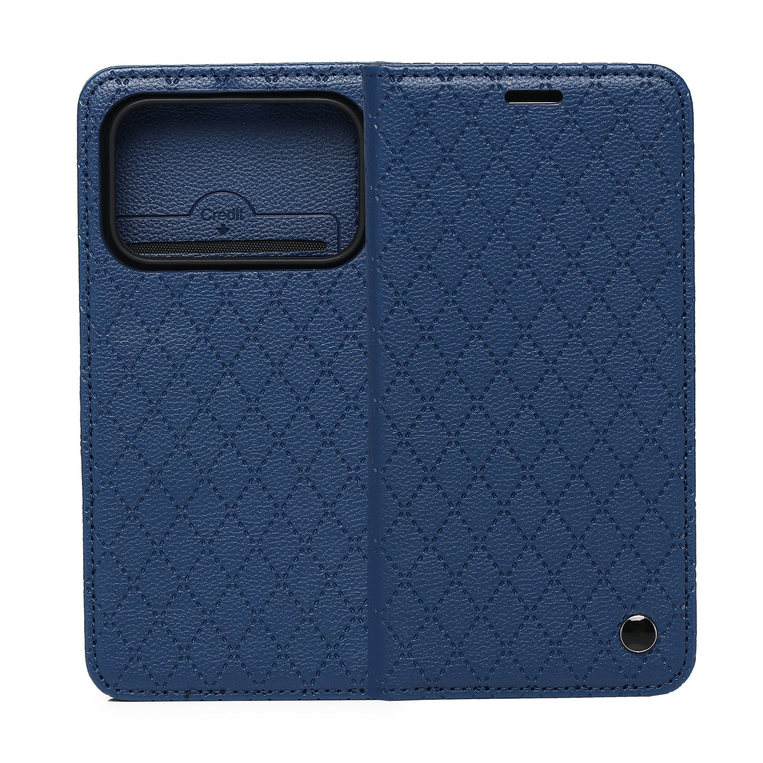 Smart Caro maciņš Honor 600 / Honor 600 Pro tumši zils