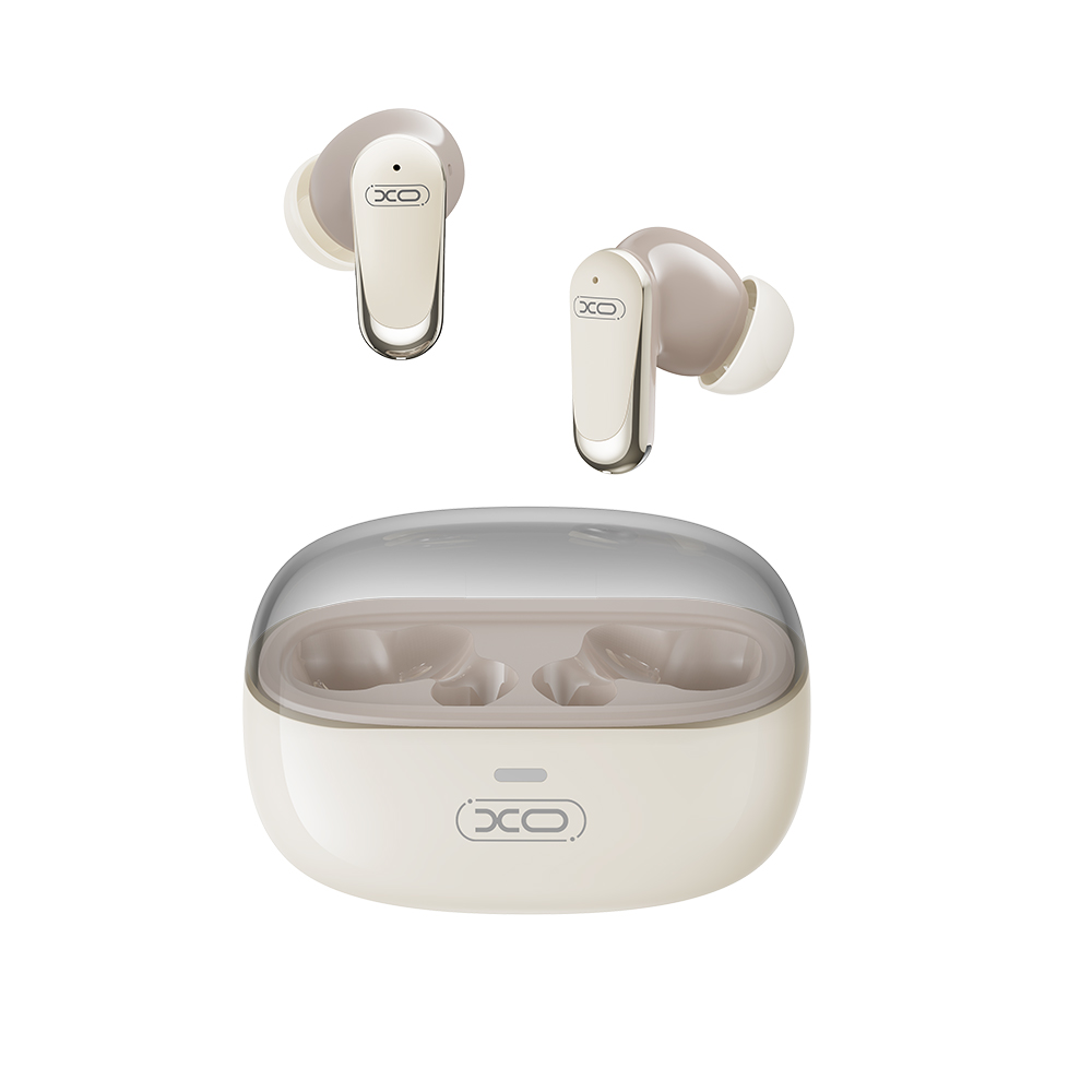 XO Bluetooth austiņas G42 TWS bēšas ANC + ENC