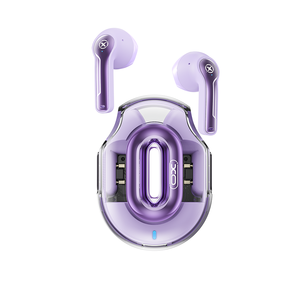 XO Bluetooth austiņas X43 TWS violetas