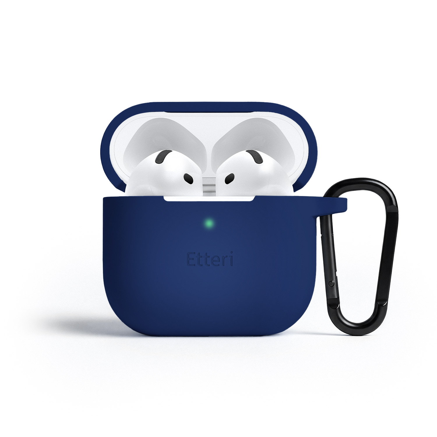 Etteri silikona maciņš AirPods 4 tumši zils
