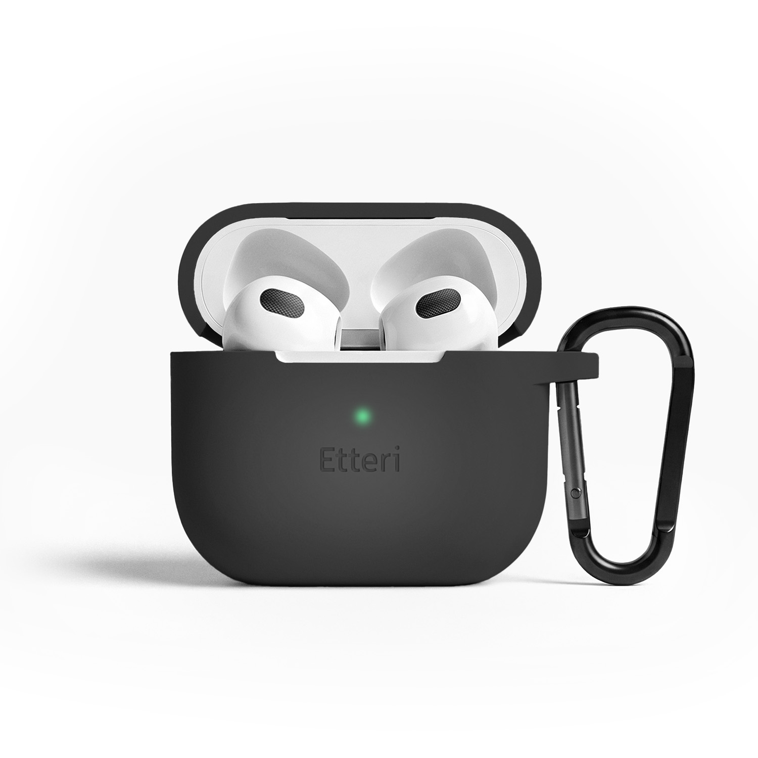 Etteri silikona maciņš AirPods 3 melns