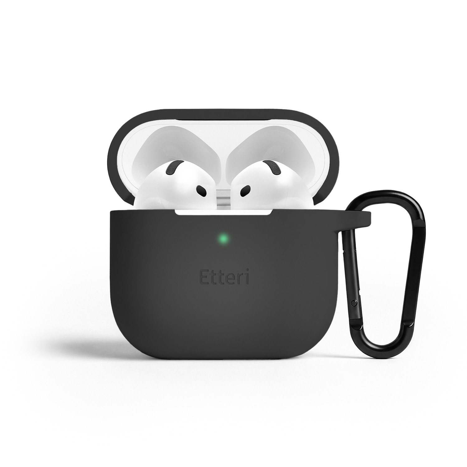 Etteri silikona maciņš AirPods 4 melns