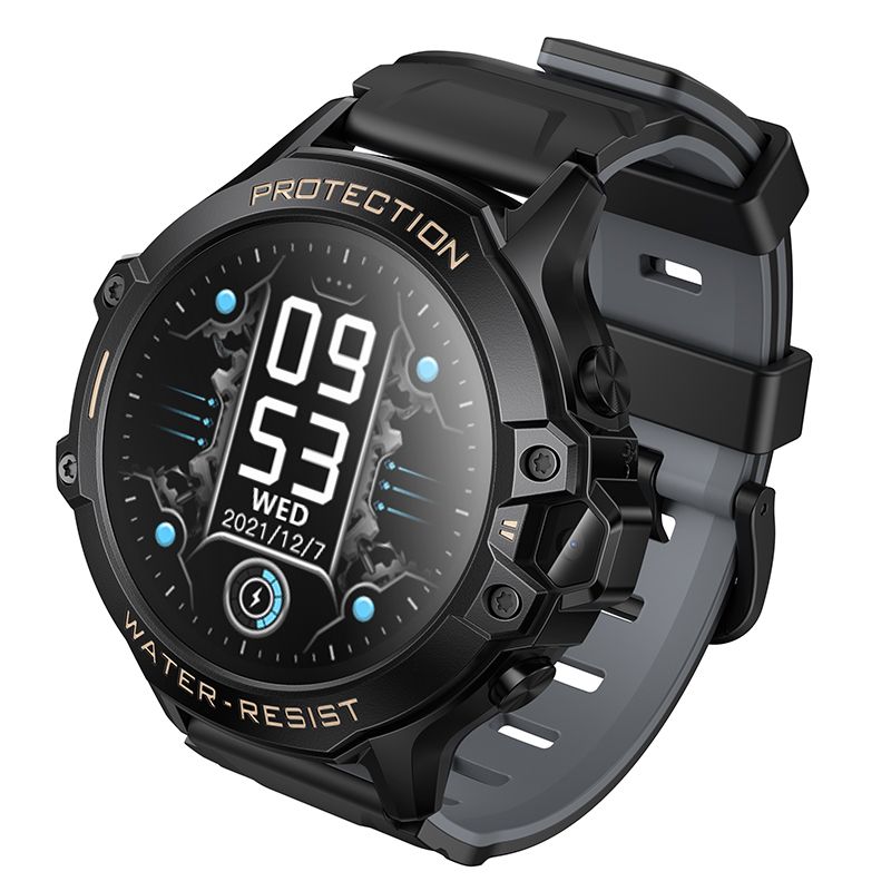 Smartwatch for kids Hoco 1,28" 4G GPS with call function Y107 black