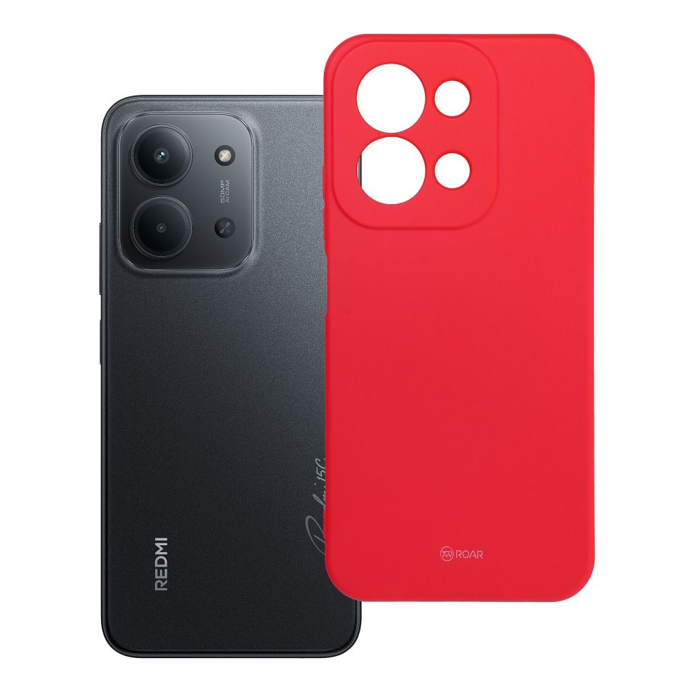ROAR viedtālruņa apvalks COLORFUL JELLY XIAOMI Redmi 15C spilgti rozā