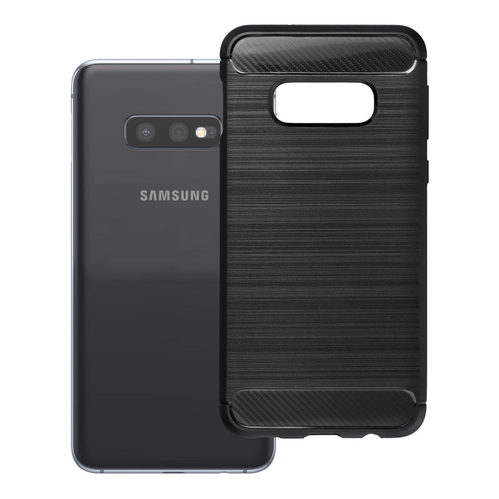 Maciņš SAMSUNG S10e Carbon 2.0 melns