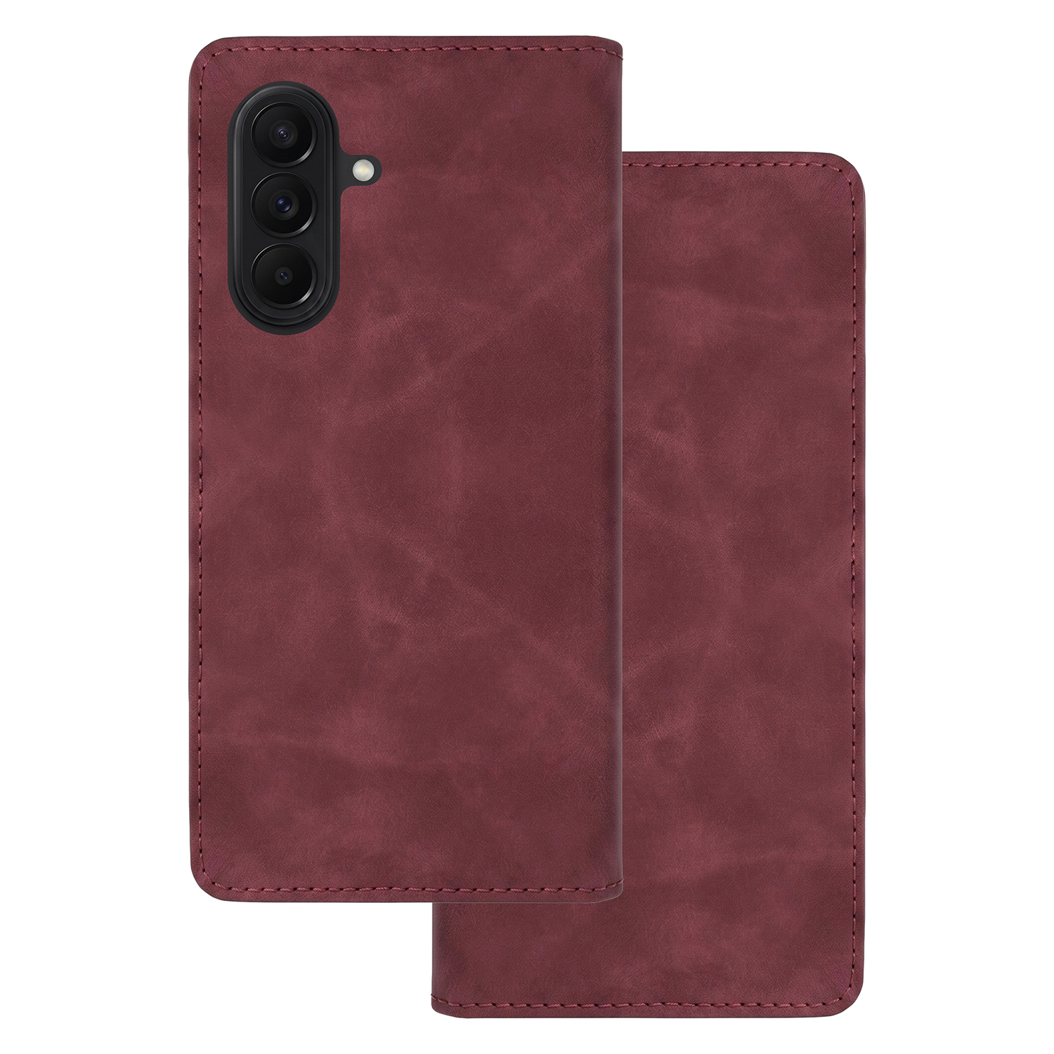 Smart Suede maciņš Samsung Galaxy A27 5G kastaņbrūns