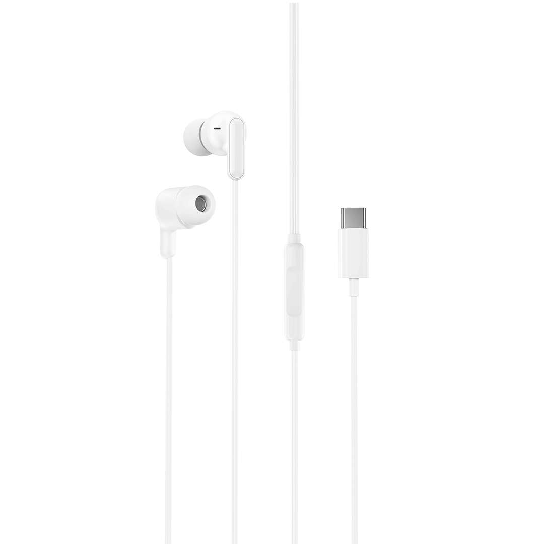 XO EP84 vadu austiņas ar USB-C savienojumu, baltas