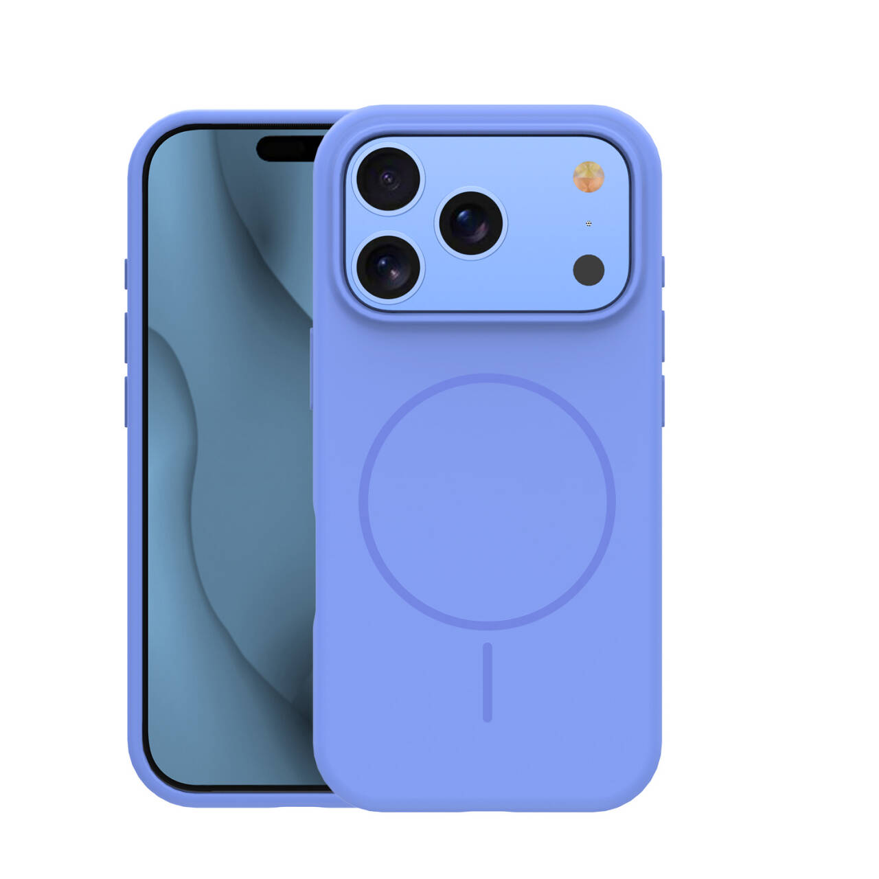 Thin Mag silikona maciņš iPhone 17 Pro Max 6,9″ / iPhone 18 Pro Max 6,9″, debeszils