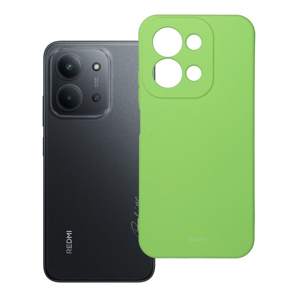 ROAR viedtālruņa apvalks COLORFUL JELLY XIAOMI Redmi 15C zaļš (laima)