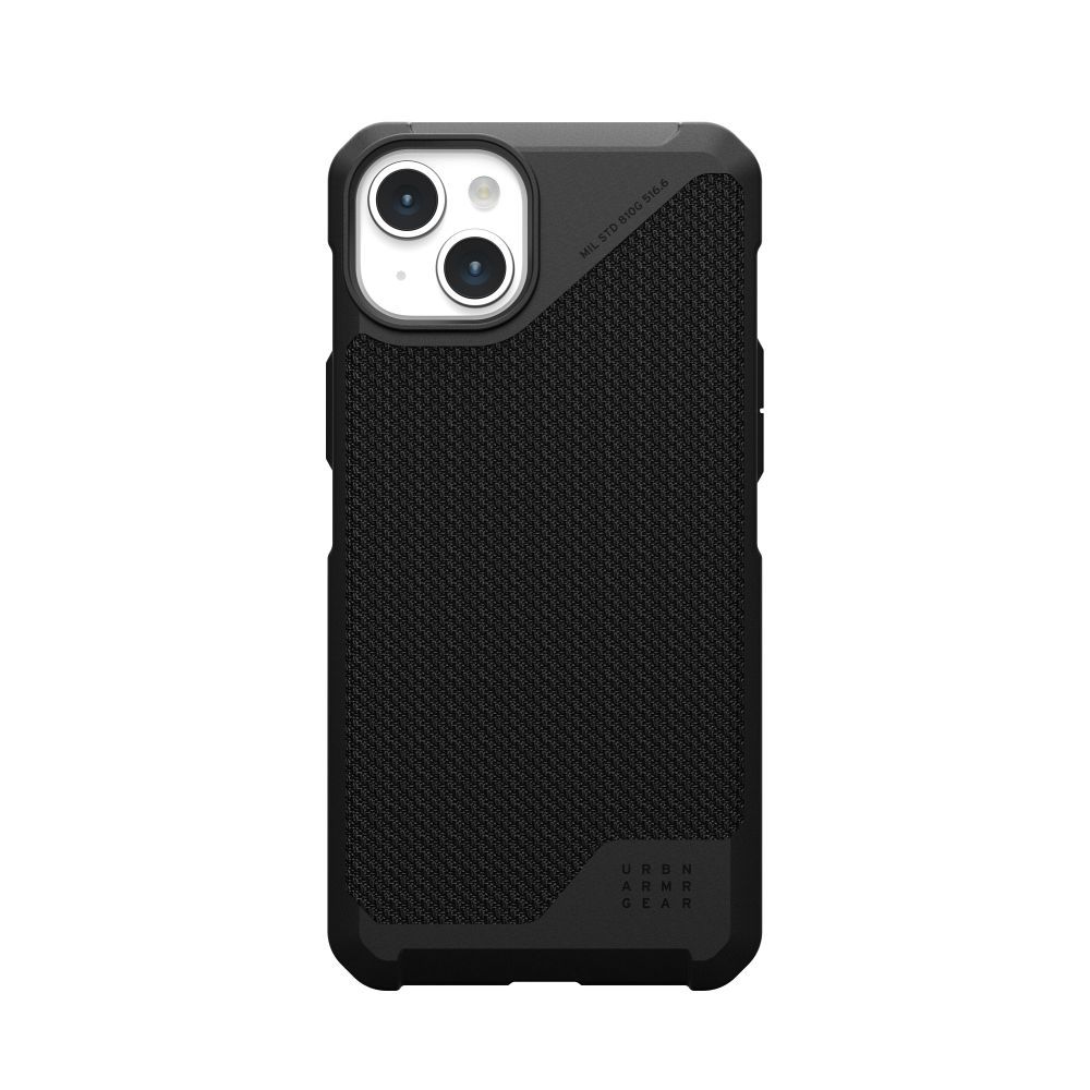 UAG Metropolis LT Magnētiskais viedtālruņa apvalks iPhone 15 Plus - melns kevlar
