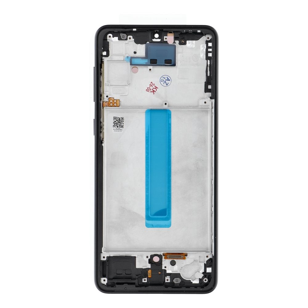 REWA OLED LCD displejs ar rāmi SAMSUNG A33 5G, melns