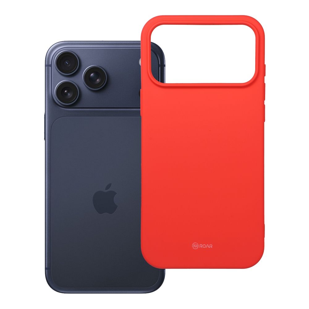 Viedtālruņa apvalks ROAR Spalvinga Jelly IPHONE 17 Pro Max rozā