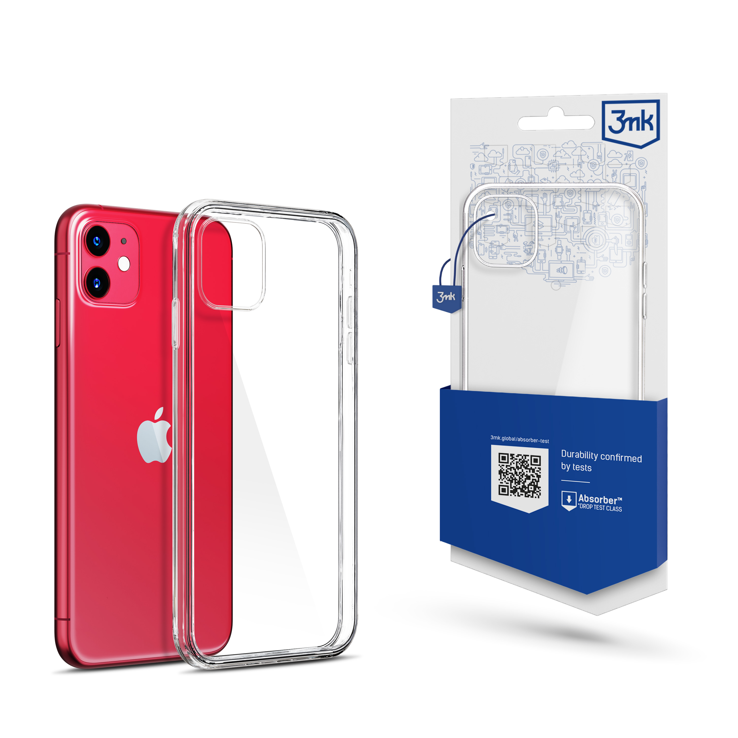 Apple iPhone 11 - 3mk skaidrs apvalks