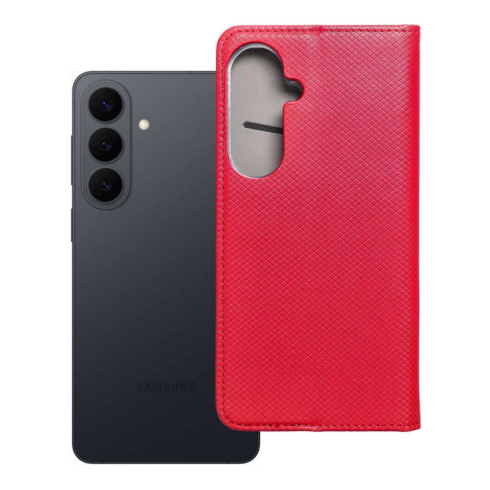 SMART CASE Book priekš SAMSUNG S26 Plus sarkans