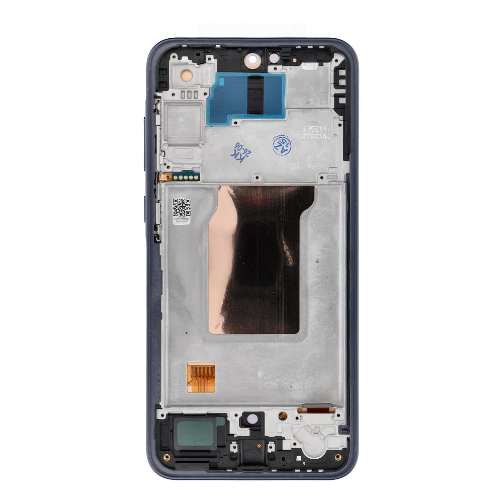 REWA OLED LCD displejs ar rāmi SAMSUNG A35, melns