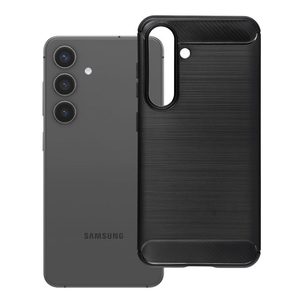 Maciņš Samsung S24 Carbon 2.0 melns