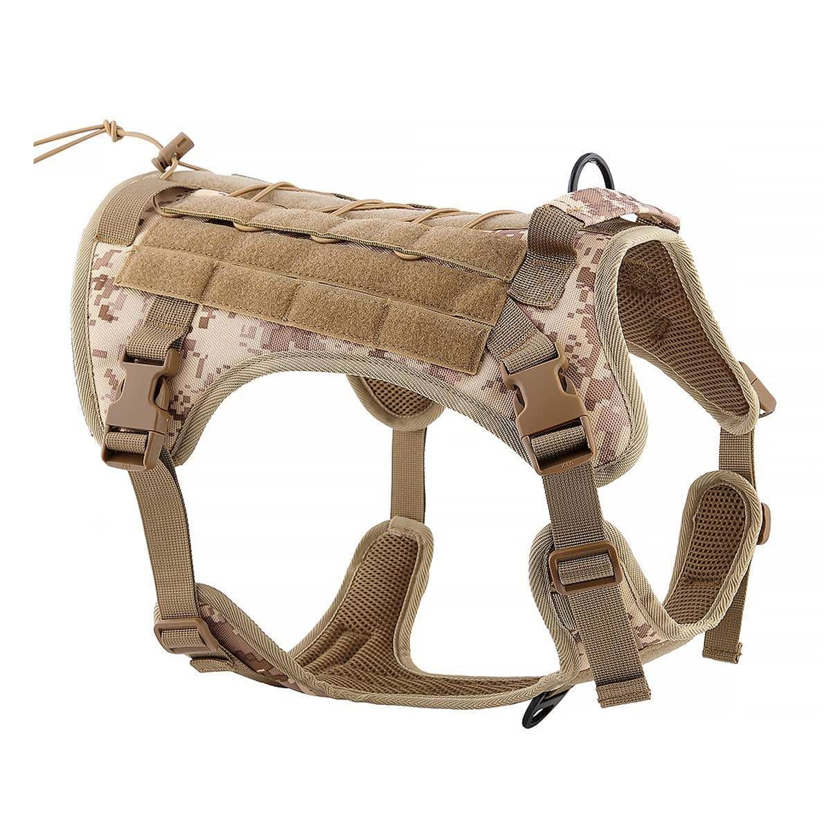 Suņu iemaukti TACTICAL izmērs M brūni