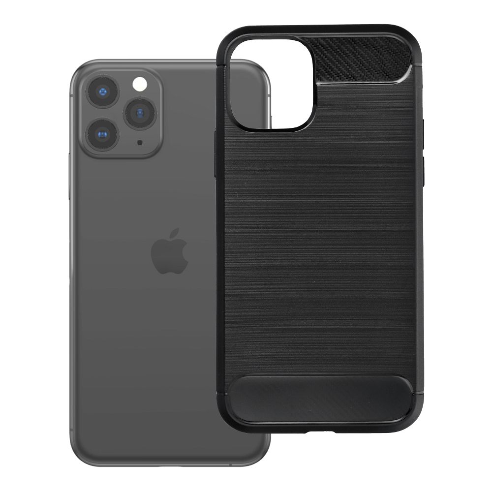 Maciņš iPhone 11 PRO Carbon 2.0 melns